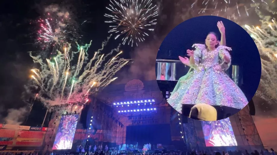 Coronan a Ángela I como la Reina Infantil del Carnaval de Mazatlán 2025