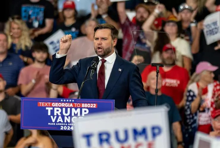 J.D. Vance, el candidato a vicepresidente de Donald Trump