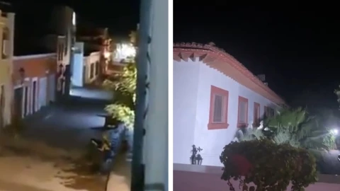 Jiquilpan sismo balacera Michoacán