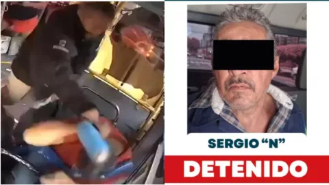 Detienen en Jalisco a hombre que golpeó a chofer con un termo tras meses prófugo