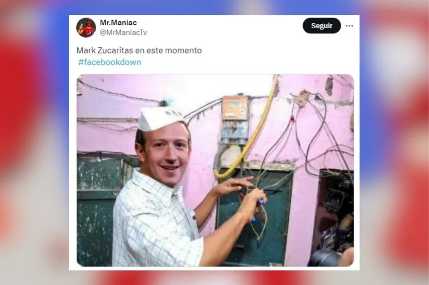Los mejores MEMES de la caída de Facebook hoy martes 3 de marzo