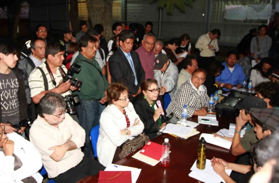 Mesa de diálogo del CCH