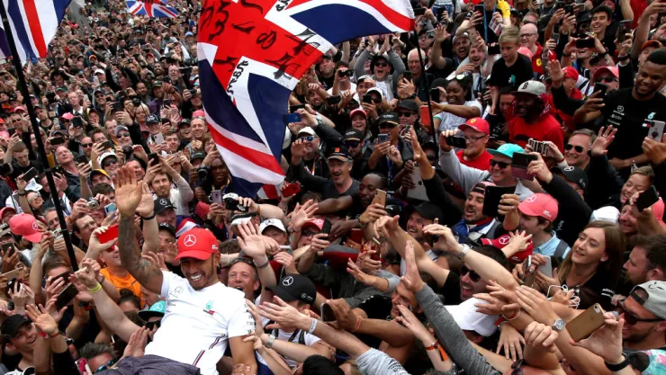 Lewis Hamilton, emocionado por regresar a correr en Silverstone.
