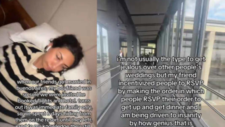 Viajan desde Alemania para una boda y no fueron invitados, volaron 14 horas.png