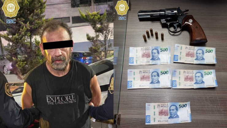 Caen 5 asaltantes en la CDMX