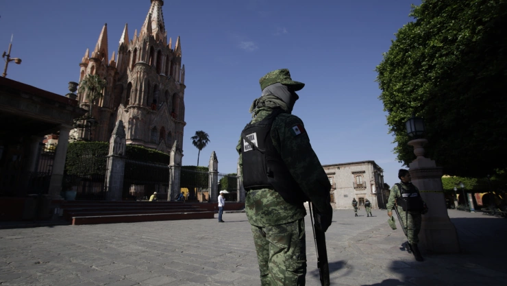 Guardia Nacional en San Miguel