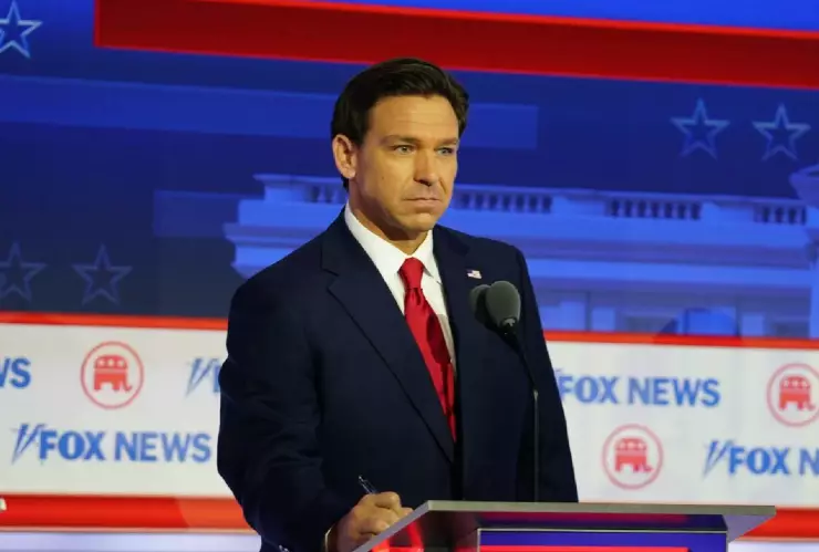 El actual gobernador de Florida, Ron DeSantis.