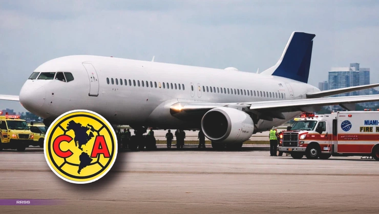 Avión del Club América aterrizó de emergencia en Miami tras su partido de Concacaf Champions Cup