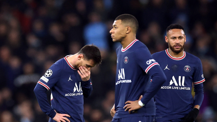 Messi, Mbappé y Neymar