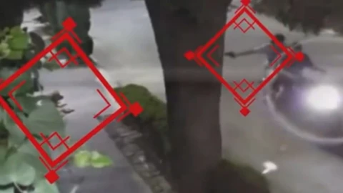 Texcoco Motociclistas perrita agresión