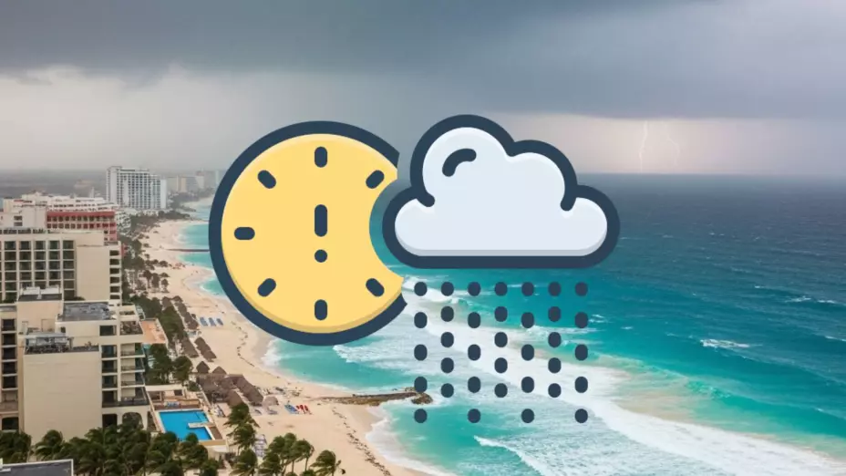Esta es la hora EXACTA en que habrá lluvias en Quintana Roo HOY miércoles 27 de agosto de 2025