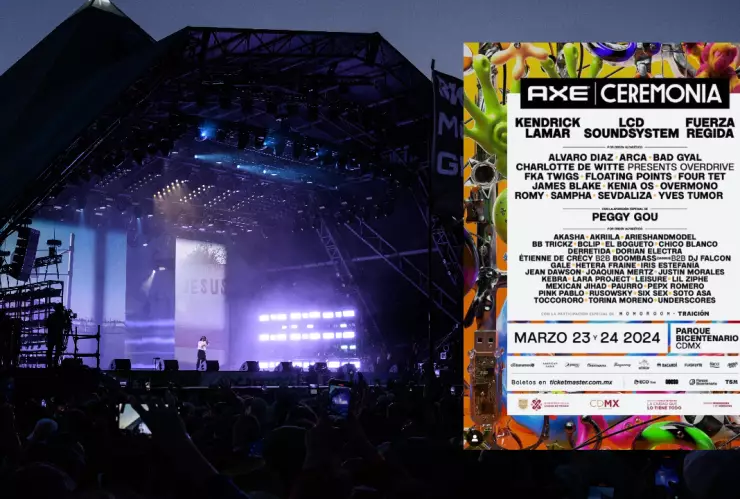 Este es el cartel del Festival Ceremonia 2024