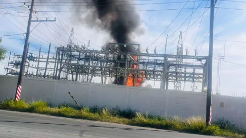 Incendio CFE Tamaulipas