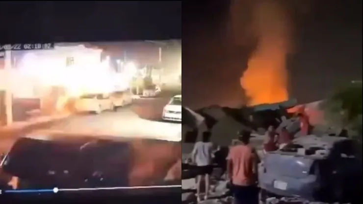 Una fuerte explosión en Valle Hermoso conmociona a Tamaulipas de madrugada