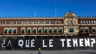 vallas en palacio nacional
