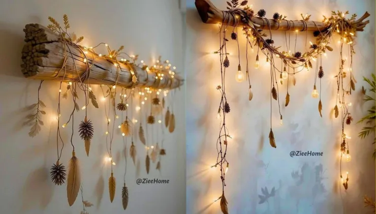 Decorar con ramas