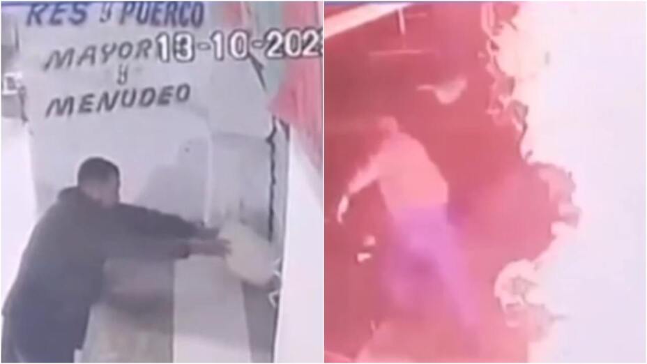 Carnicería incendio provocado mercado Cuautla Morelos