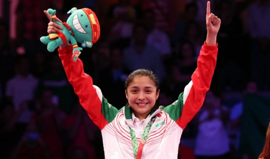 La joven de 21 años, es actualmente el sexto lugar del ranking mundial en la categoría de 53 kilogramos