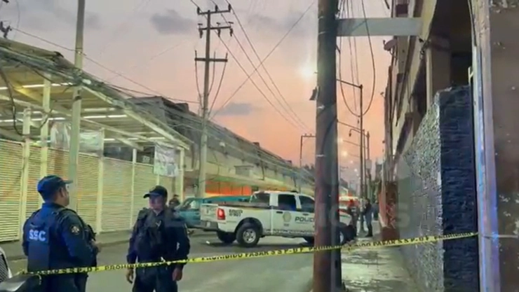 Matan a balazos en Tepito a hombre afuera del Mercado de La Lagunilla.