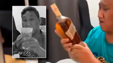 Muere influencer beber vino