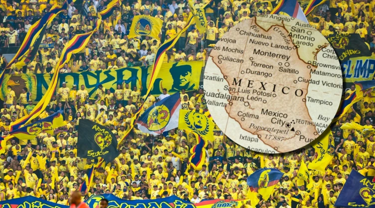 ¿En qué zona de México hay más aficionados del América?