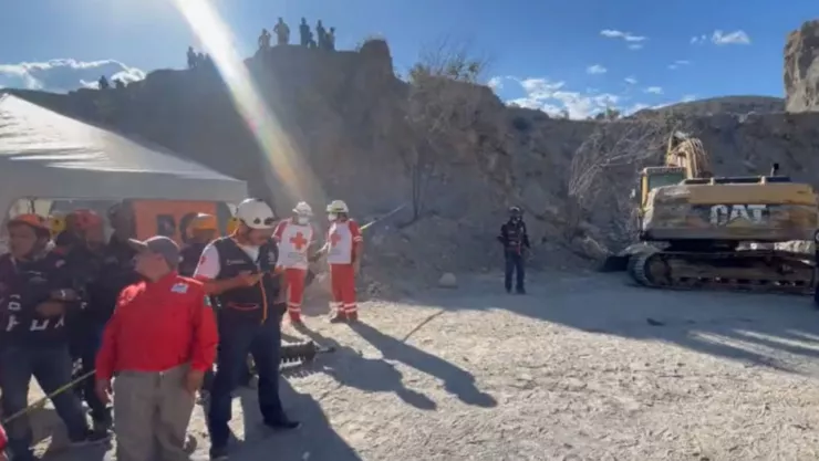 Derrumbe mina Badiraguato