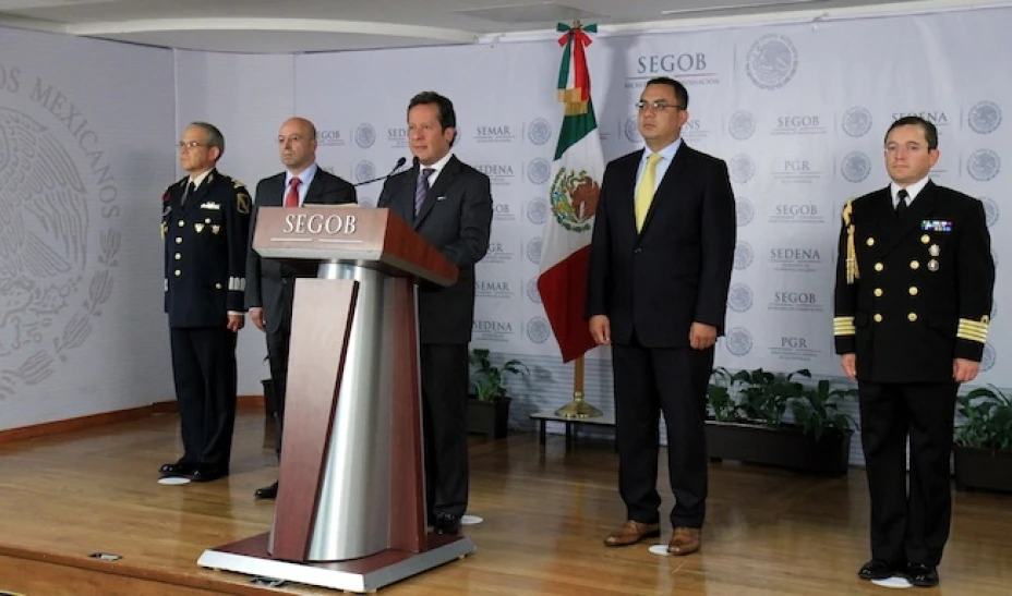 Eduardo Sánchez informó la llegada de la Marina al puerto de Lázaro Cárdenas
