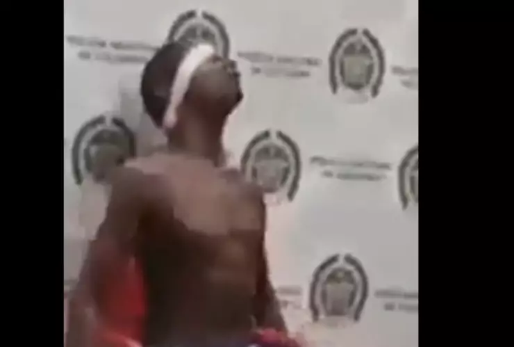 Detenido en Cartagena aúlla como hombre lobo