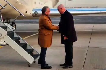 Los enviados especiales de EU, Steve Witkoff, y de Rusia, Kirill Dmitriev.