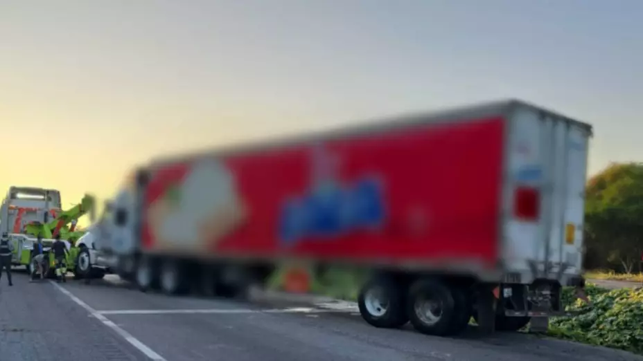 Accidente en autopista La Tinaja-Cosoleacaque, Veracruz, hoy 24 de noviembre de 2024