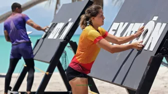 Duelo cruzado entre Javi Márquez y Mati Álvarez Exatlón México.