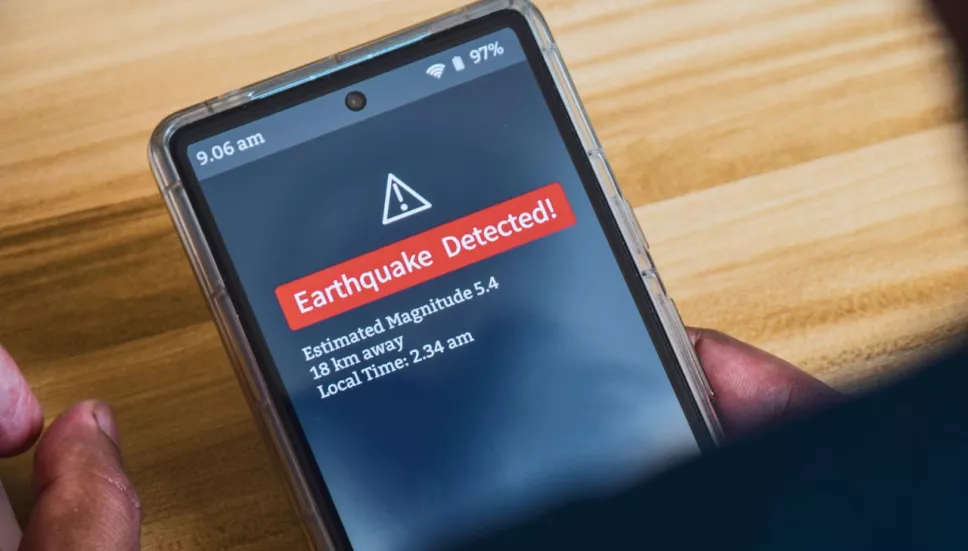 Alerta sísmica en celulares