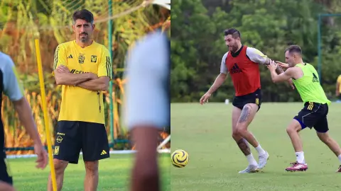 ¡Comienzo caribeño! Así fue el PRIMER entrenamiento de Veljko Paunović como DT de Tigres en la Riviera Maya (VIDEOS)