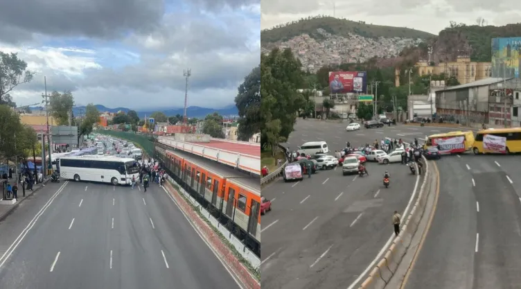 Bloqueo de transportistas en el Edomex este miércoles 11 de octubre