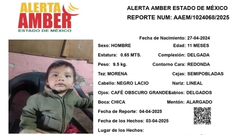 alerta-amber-alan-vicente-blas-lovera-edomexAlerta Amber Edomex: Buscan a Alan Vicente Blas Lovera