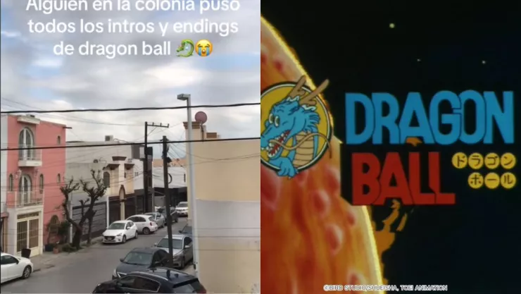 VIDEO: ¡Súbele más! Vecino pone canciones de Dragon Ball por luto y se vuelve viral