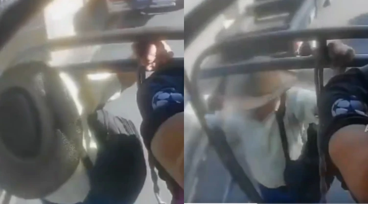 hombre muere tras caer del camión en El Salvador.