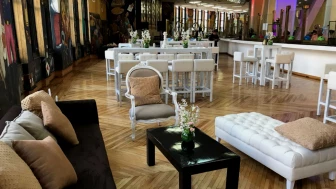 La decoración estuvo a cargo de Red Carpet