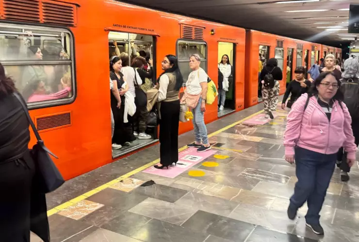 Caos Metro CDMX 3 de marzo 2025