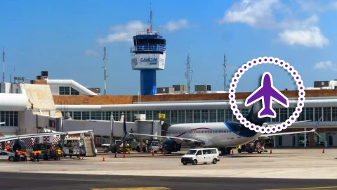 Estos son los vuelos programados en el aeropuerto de Cancún HOY 8 de febrero de 2026 (1).webp