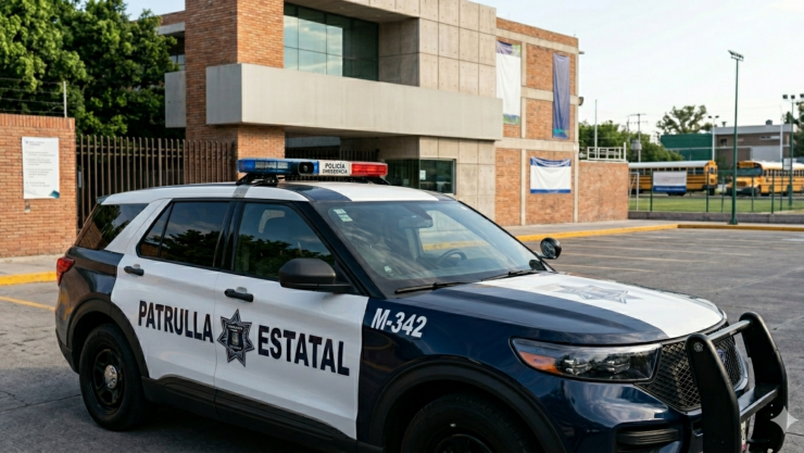 ¡Dentro de la escuela! Alumno le disp4ra a su profesora de secundaria (VIDEO).png