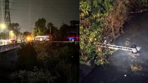 Mueren 5 estudiantes de veterinaria tras caer al interior de un canal de aguas negras en EDOMEX