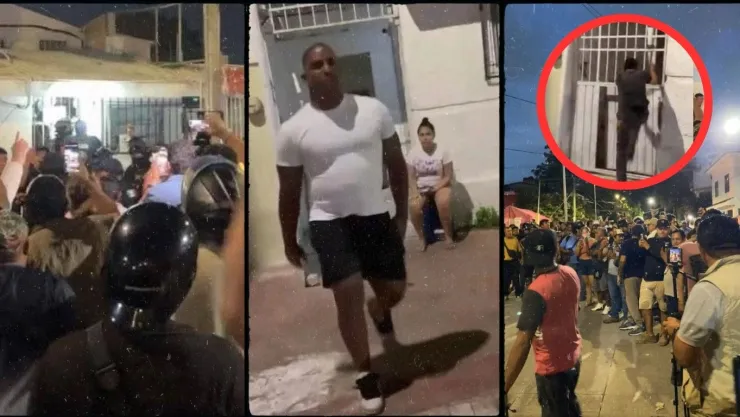 Cubano golpea a mexicano en Cancún y vecinos intentan lincharlo en la Supermanzana 23