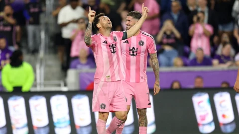 Lionel Messi hizo doblete ante Orlando City y tuvo un gesto que encendió las redes sociales