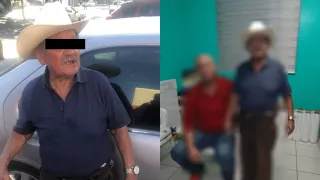 Don Mario, adulto perdido en Culiacán, ya regresó con su familia