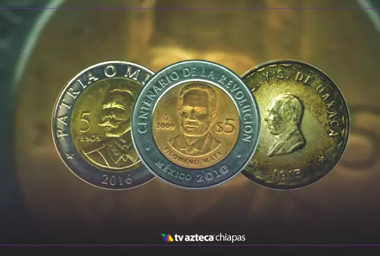 Moneda de 5 en 3 millones de pesos