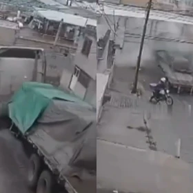 Tráiler se estrella en Tultitlán, Edomex