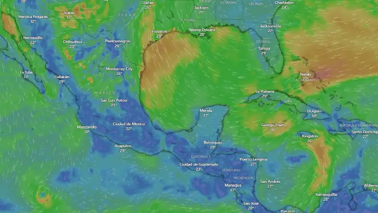 Depresión tropical Patty se degradó y esta es su ubicación