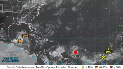 ÚLTIMA HORA_ Beryl ya es Huracán categoría 1