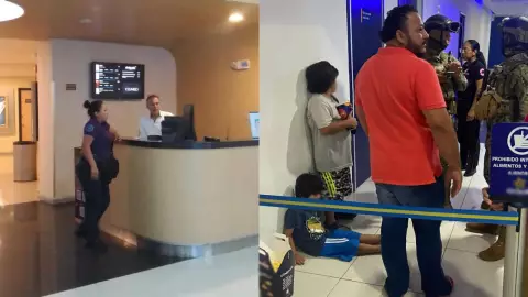 GEAVIG rescata a dos menores abandonados en un cine de Cancún